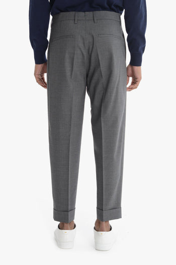 Pantalone Grigio Fumo Uomo Chiaia - 3