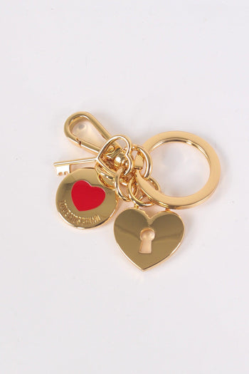 Portachiavi Lucchetto Cuore Oro - 3