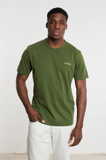 8501 T-Shirt Dover Girocollo Cotone Colore Verde - 2
