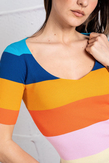 Maglia Multicolor 3360 - 2