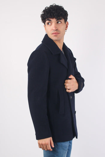 Peacoat Doppiopetto Dark Blue - 4