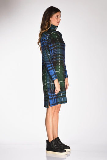 Abito Blu/verde Donna - 4