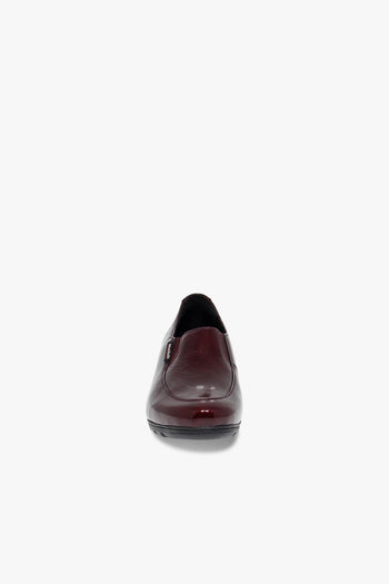 Scarpa bassa BERTRANE MOBILS ERGONOMIC in vernice bordeaux - 4