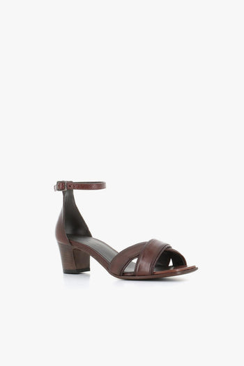 Sandalo 17163e Marrone Donna - 3