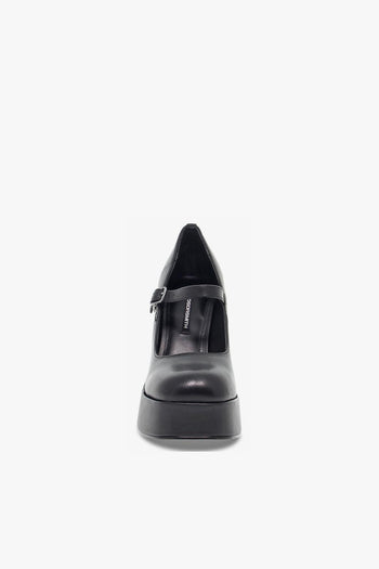 Scarpa con tacco KISSES BLACK SOPHIA in pelle nero - 4