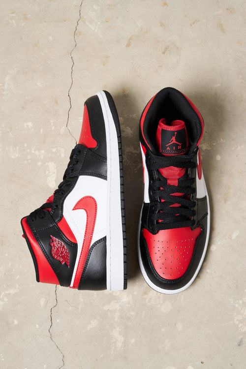 Sneakers 7818 Jordan 1 Mid Fire Red