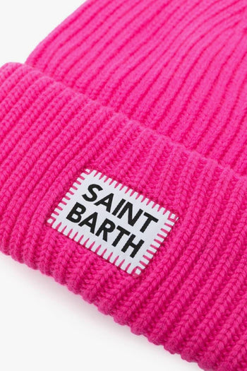 Saint Barth Cappellino Lana/Nylon/Viscosa/Cashmere Rosa - 2