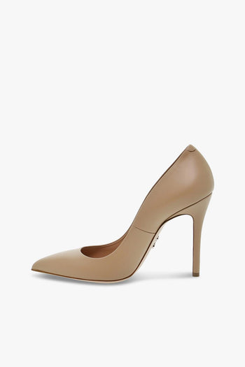 Décolleté FERRAGNI COLOR CAPPUCCIO in nappa beige - 3