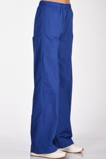 Pantalone Elastico Blu Chiaro Donna - 5