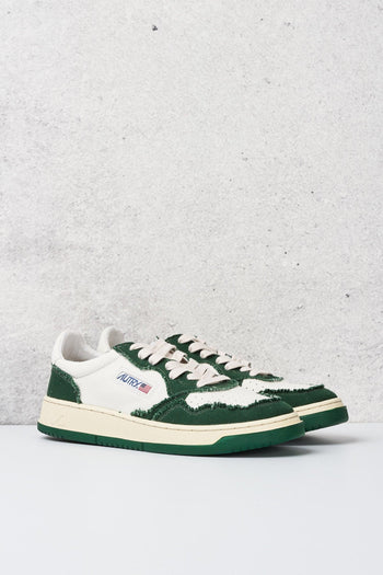 01 Low Man Canvas/bi Bianco Uomo - 2