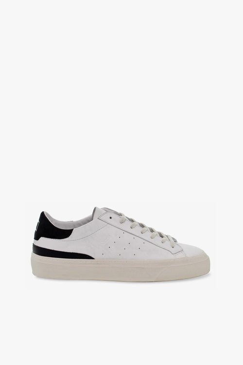 Sneakers SONICA CALF in pelle bianco e nero