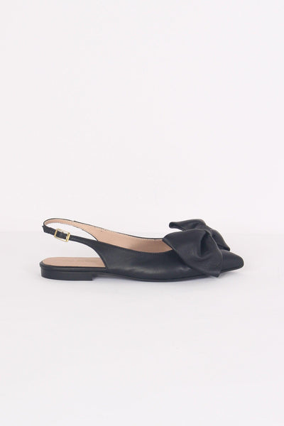 Chanel Fiocco Vera Pelle Nero