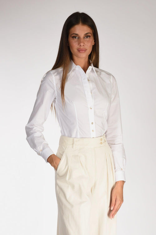 Camicia Colletto Bianco Donna