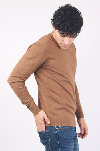 Girocollo Essentials Cammello - 4