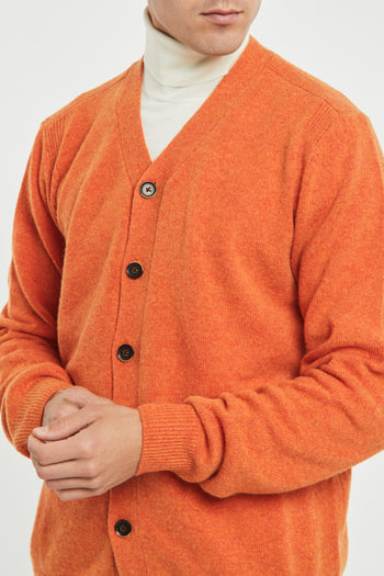 Cardigan in lambswool chili 900971 - 5