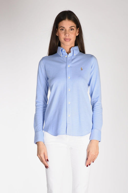 Camicia Oxford Azzurro Donna - 2