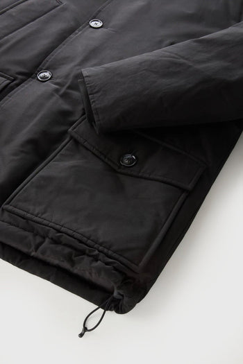 Arctic Anorak in Ramar Cloth Nero Piumino - 7