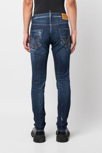 2 Jeans Blu Uomo - 3