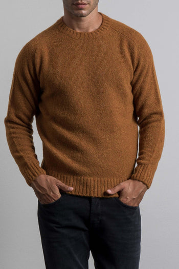 Maglia Girocollo Arancione Uomo - 3
