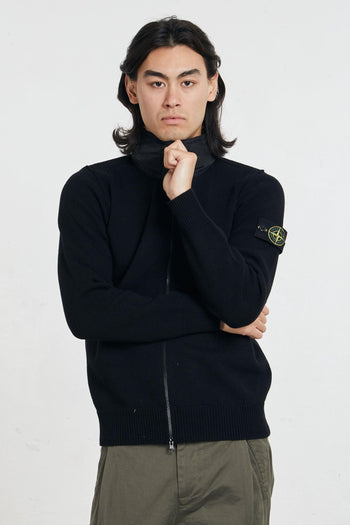 7703 Cardigan con cappuccio a scomparsa - 3