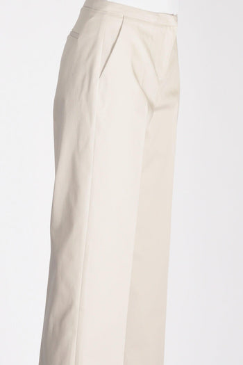 Pantaloni Justine Bianco Naturale Donna - 5