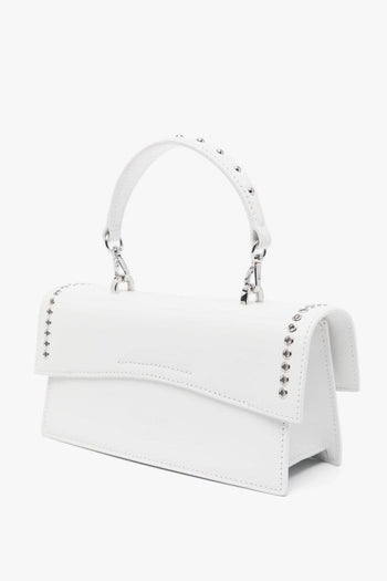 Borsa Pelle di Vitello Bianco - 2