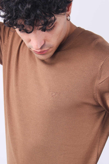 Girocollo Essentials Cammello - 7