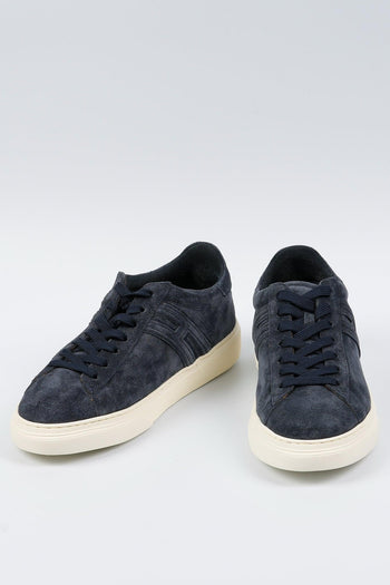 H365 Sneaker Scamosciato Blu Uomo - 4