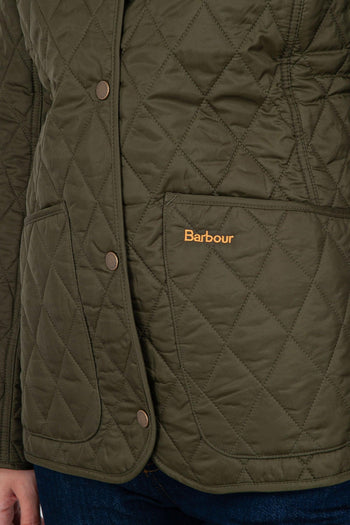 Annandale Quilt Jacket Sintetico Verde Oliva - 5