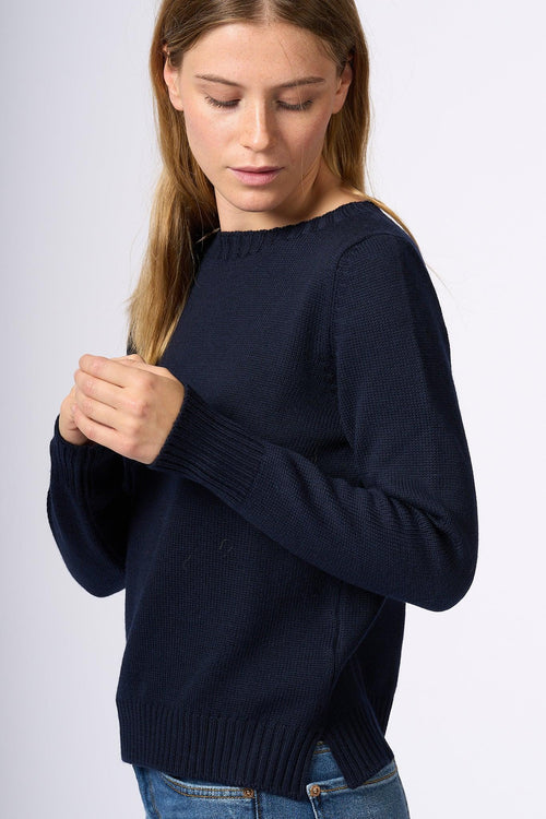 Maglia Barchetta Blu Donna