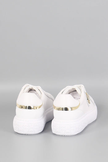Yoko 01sneaker Leather/mirro White/platinum - 3