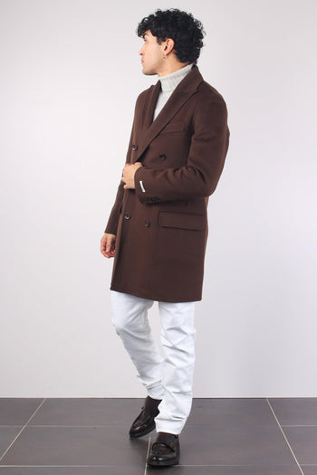 Gregorio Db Cappotto Doppiop Cioccolato - 4