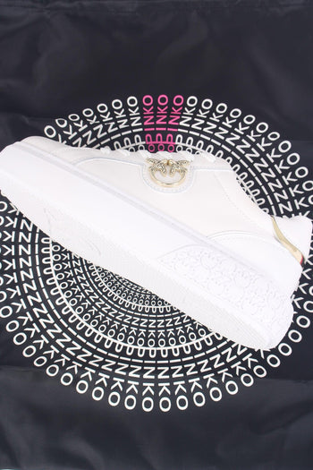 Yoko 01sneaker Leather/mirro White/platinum - 6