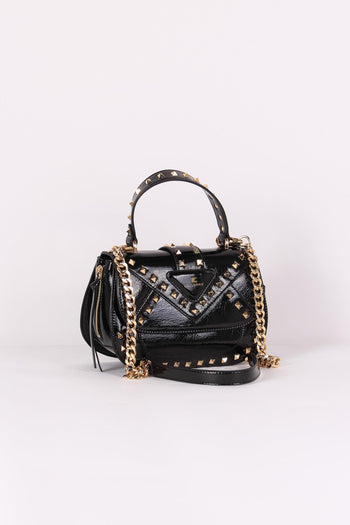 Tracolla Grande Vernice Black - 3