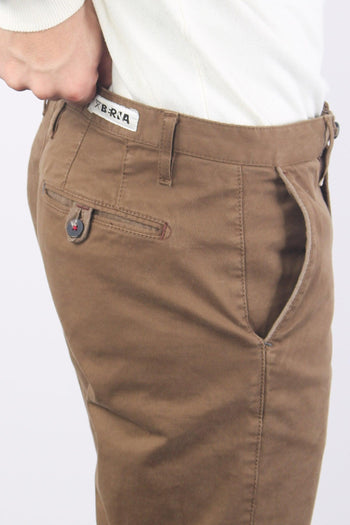 Pantalone Chino Tricot Biscotto - 6
