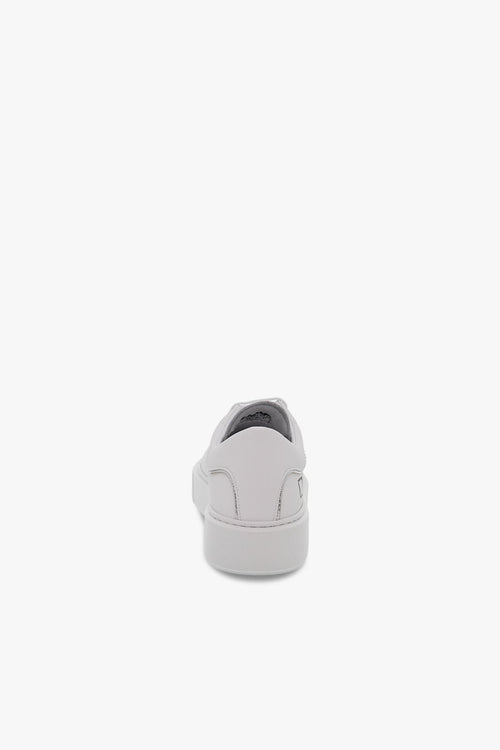 Sneakers SFERA CALF in pelle bianco e argento - 2