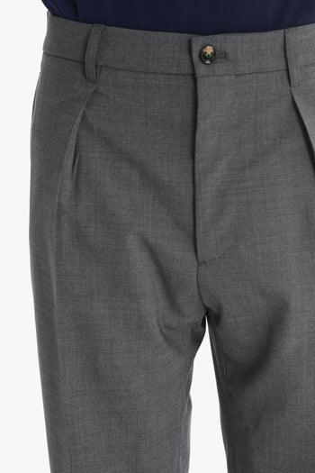 Pantalone Grigio Fumo Uomo Chiaia - 4