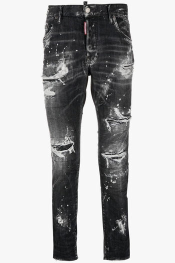 2 Jeans Nero Uomo - 7