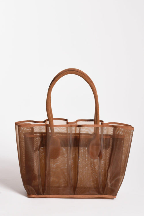 Borsa Manhattan Marrone Donna