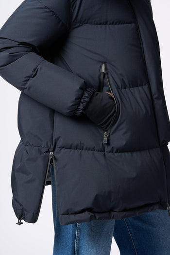 Piumino Laminar Blu Scuro Donna - 2