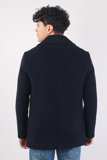 Peacoat Doppiopetto Dark Blue - 2