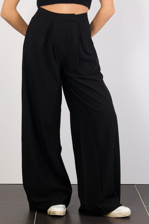 Pantalone Ampio Pences Black - 2