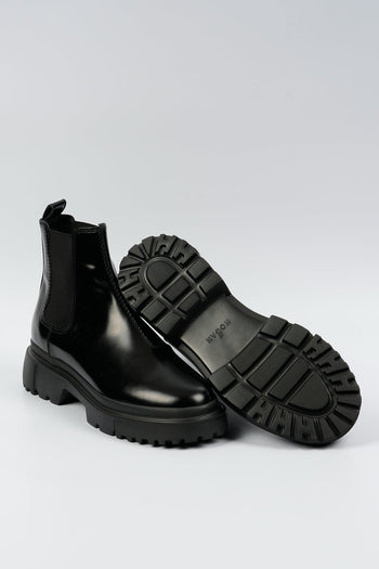 Chelsea Boot Spazzolato Nero Uomo - 5