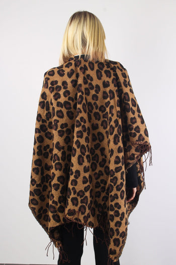 Poncho Jaquard Animalier - 3