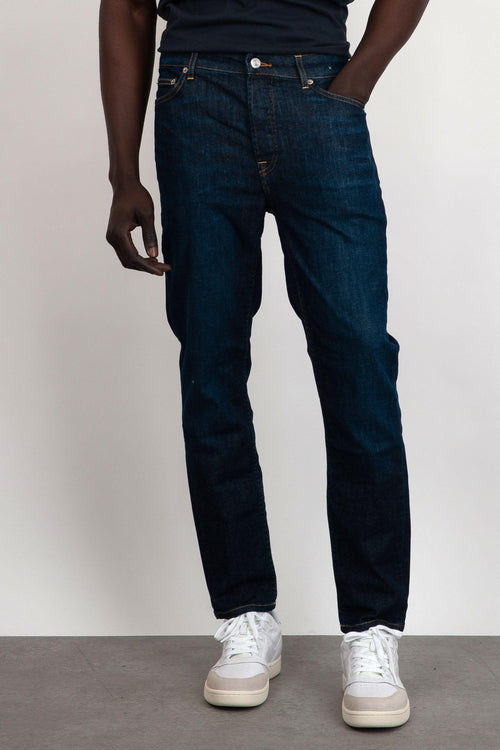 Jeans Drake Denim Blu Scuro