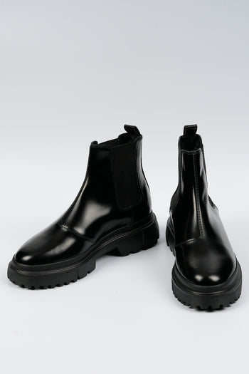Chelsea Boot Spazzolato Nero Uomo - 4