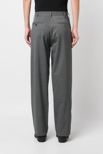 Pantalone Grigio Uomo Sartoriale Gamba Dritta - 3