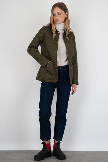 Annandale Quilt Jacket Sintetico Verde Oliva - 7
