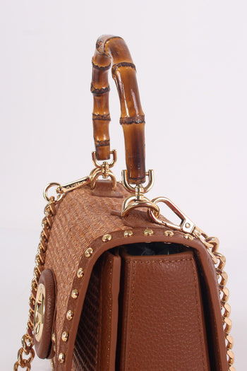 Tracolla Manico Bamboo Brandy - 5