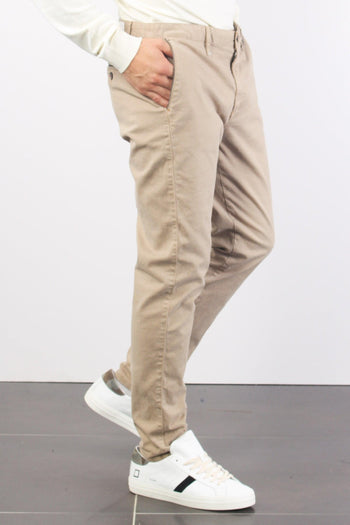 Pantalone Chino Basico Sabbia - 5